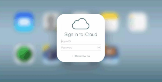 sign in to icloud